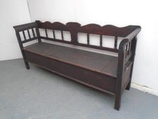A Black & Red Columned Antique