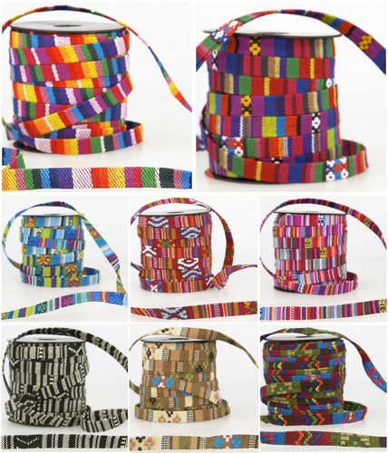 Jacquard trim ribbon 10mm - trim,