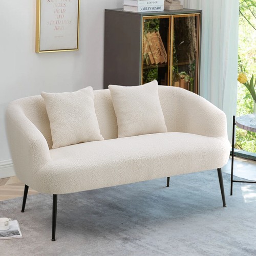 Seater teddy velvet sofa - 2,
