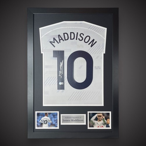 James maddison hand signed - james,