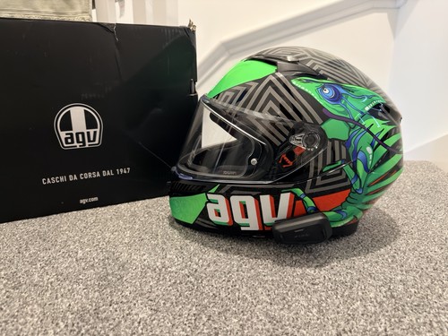 Agv graphics helmet with cardo - graphics,