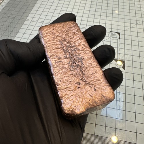 592 copper ingot made - copper,