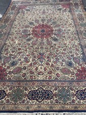 Beautiful hand Knotted Large Persian Rug Tab.Rizz 395 x 295 cm Persian carpet
