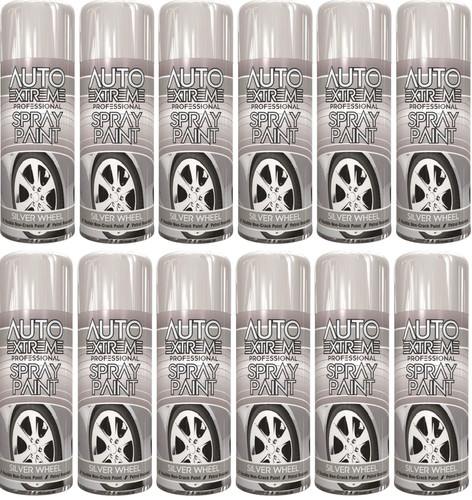 12x 400ml silver - silver, wheel