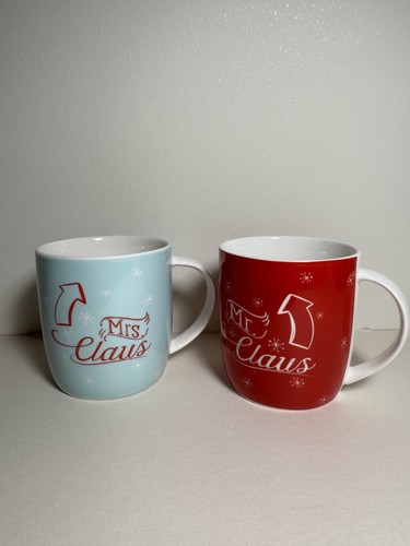 Mrs claus matching mugs - &,