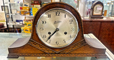 Vintage Windsor Wooden Cased Mantle Clock - Working Order
