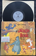 Songs From The Jungle Book And Other Jungle Favourites (DISNEY) LP VG+/VG+ VIDEO