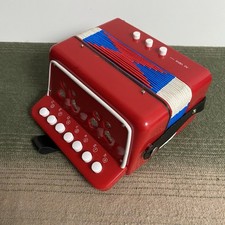 Accordion Child 7 Button RED