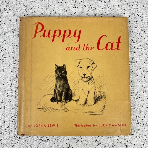 Puppy and the cat - puppy,
