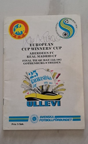 Aberdeen real madrid 1983 - fc,