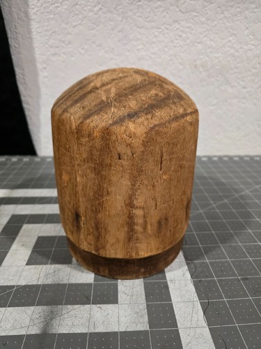 Vintage wooden hat - vintage,