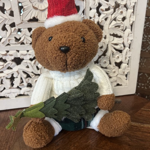 Teddy bear christmas figure - teddy,