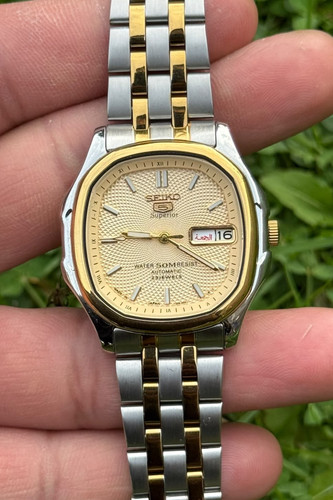 Rear seiko superior twotone - seiko,