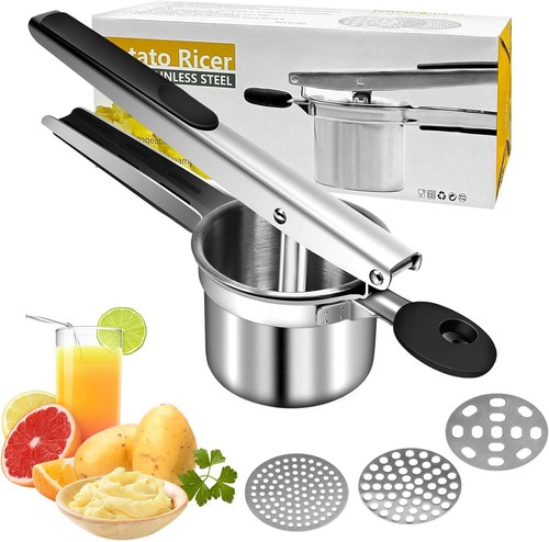 Manual potato ricer - potato, masher