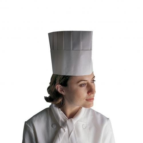 Plastico paper chefs - hat, 225mm