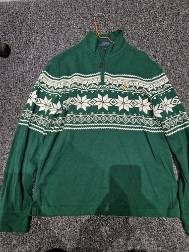 Ralph lauren green fair isle - ralph,