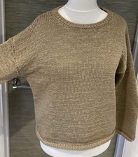 M&S Sweater Medium CAPPUCCINO