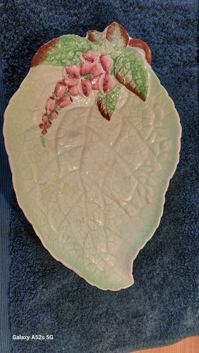 Carlton ware leaf serving - carlton,