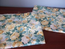 Vintage Yellow Rose Cotton