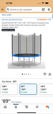 trampoline 6ft