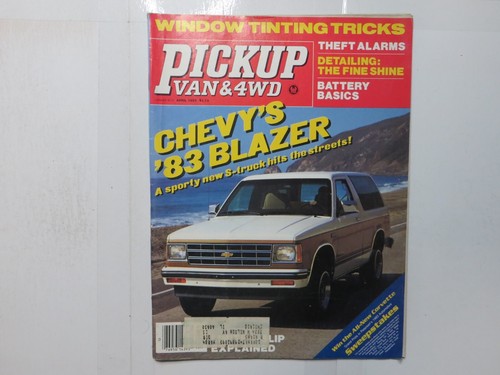 Pickup van 4wd apr - apr, 1983