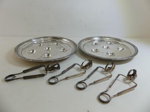 Antique pair of - ),