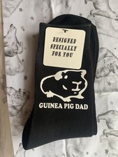 guinea pig dad mens Socks