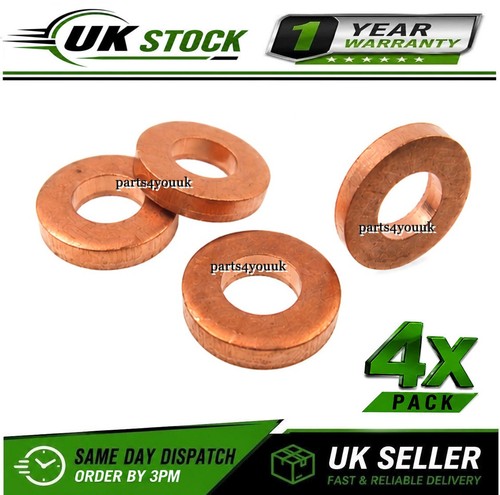 Copper washer fuel injector - copper,