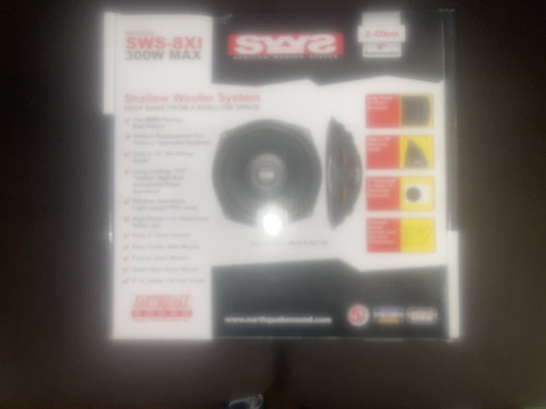 Earthquake sound sws 8xi - earthquake,