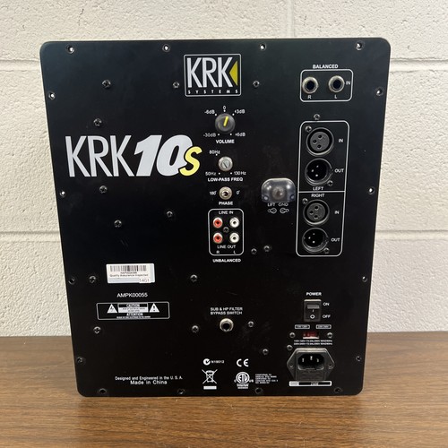 Broken amp plate for krk - amp,