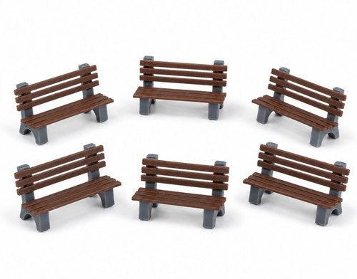 Gauge park benches model - ho,