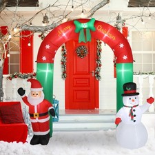 2.4M Christmas Inflatable Arch