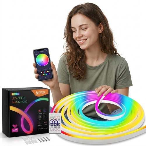 Led neon lights strip - strip, rgb