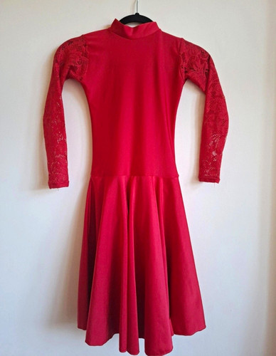 Pzazz girls red lace long - pzazz,