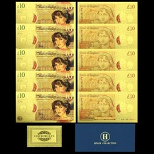 10pc UK Princess Diana Gold