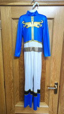 Boys - Blue Power Ranger fancy dress - Age 7/8 