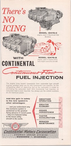 Continental aircraft engine - continental,