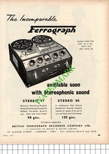 British ferrograph recorder - british,