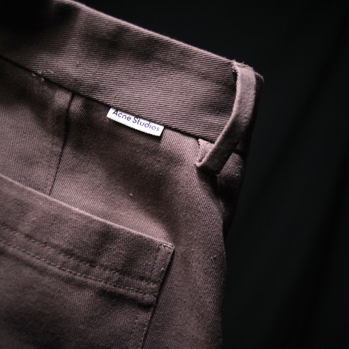 Acne studios grey - acne, twill