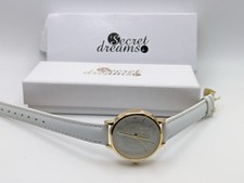 Secret Dreams White And Gold Women’s Watch
