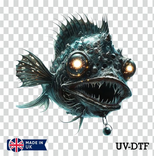 Piranha fish dtf - piranha, uv