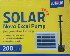 Bermuda solar powered pond - powered,