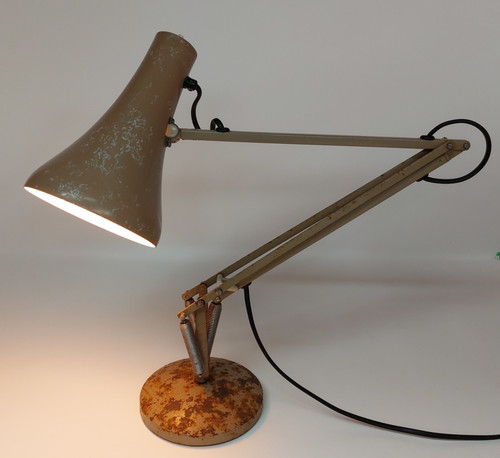 Vintage industrial anglepoise - industrial,