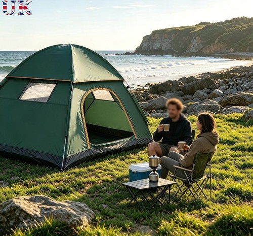 Camping tent with - with, rainfly