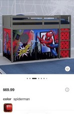 Spider-Man Loft Bed Tent -