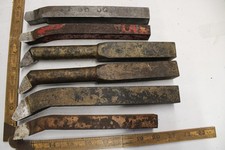 x6 lathe tools Large Edgar Allen Stag Major etc up to 1" sq Turning tools used