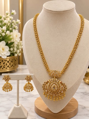 Ebay title gold tone - title, jhumka