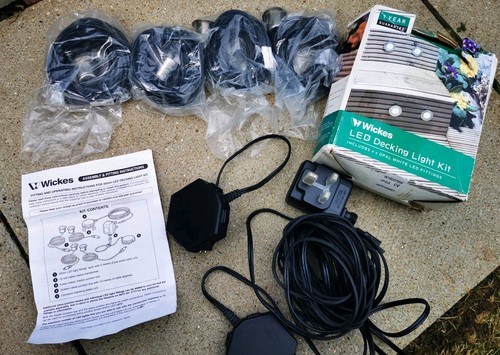 Wickes led decking light kit - wickes, 4