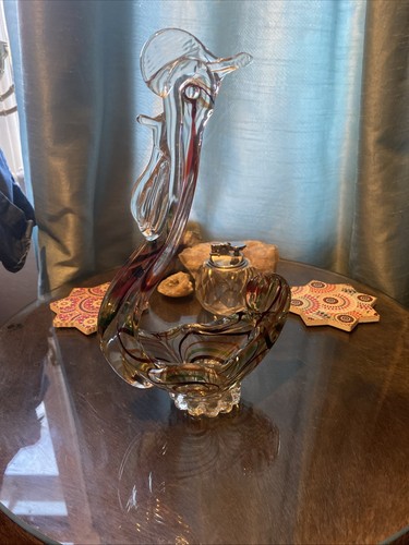 Vintage murano glass cockerel - murano,