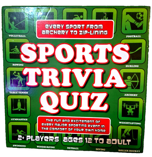 Sports trivia quiz board game - board,